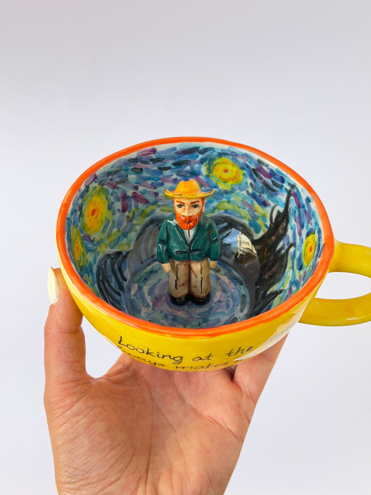 Vincent handmade mug