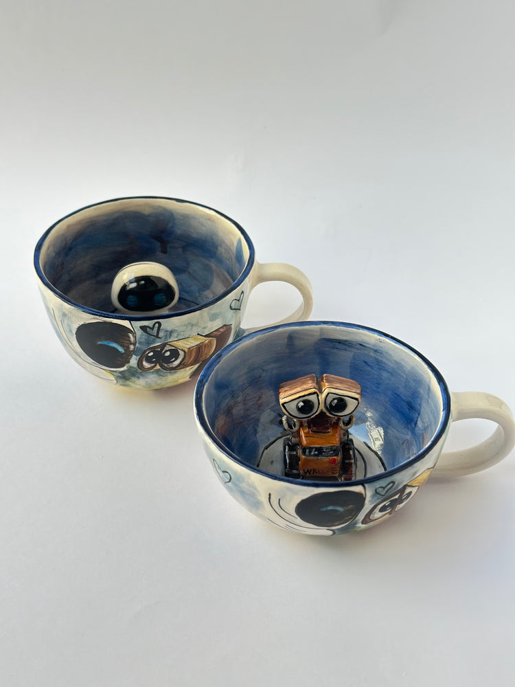Couple handmade ceramic mugs