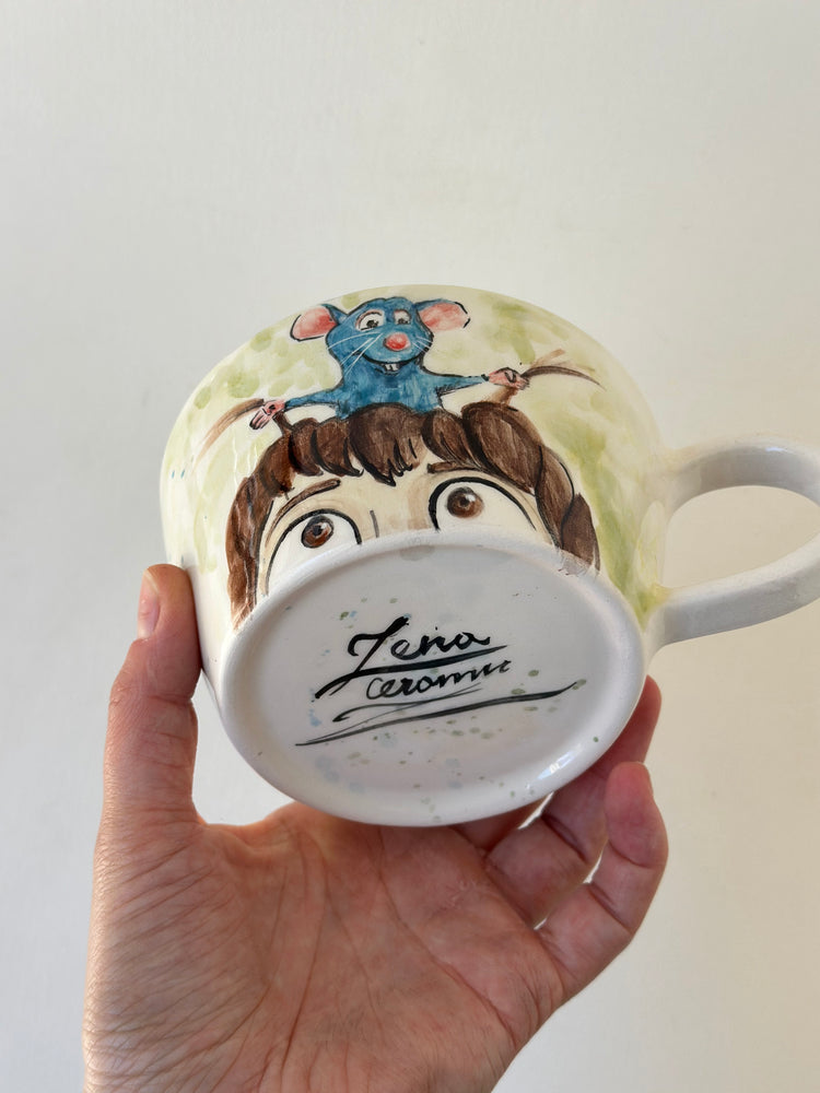 Chef Linguine handmade mug