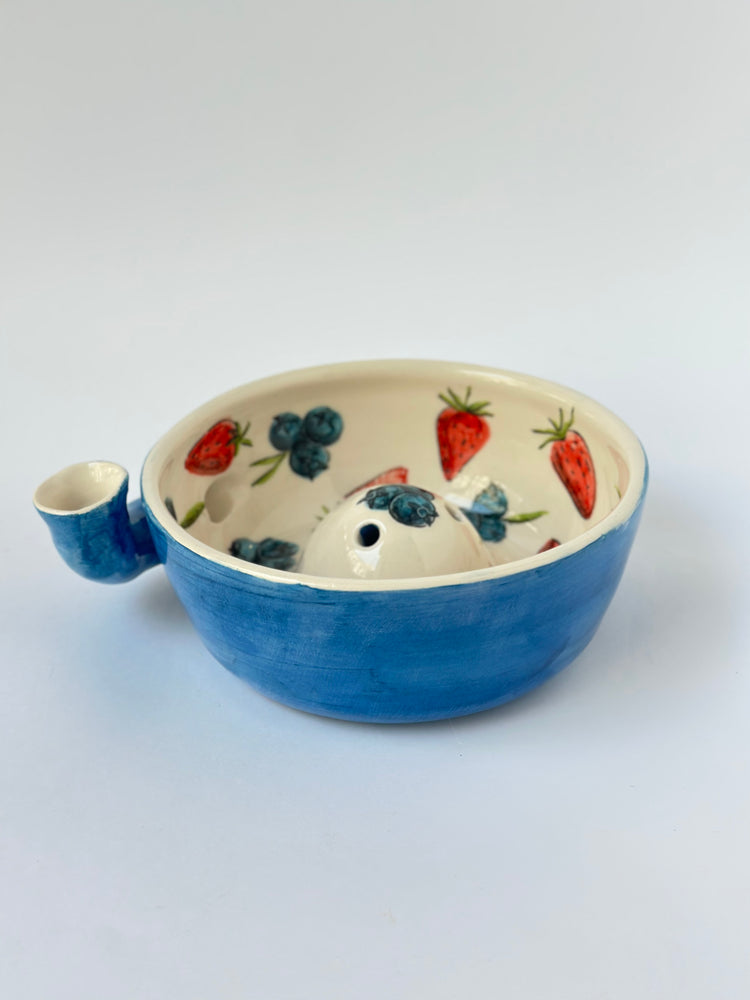 Handmade Berry Bowl 🍓🫐  (Please read the following information carefully👇🏻👇🏻👇🏻)
