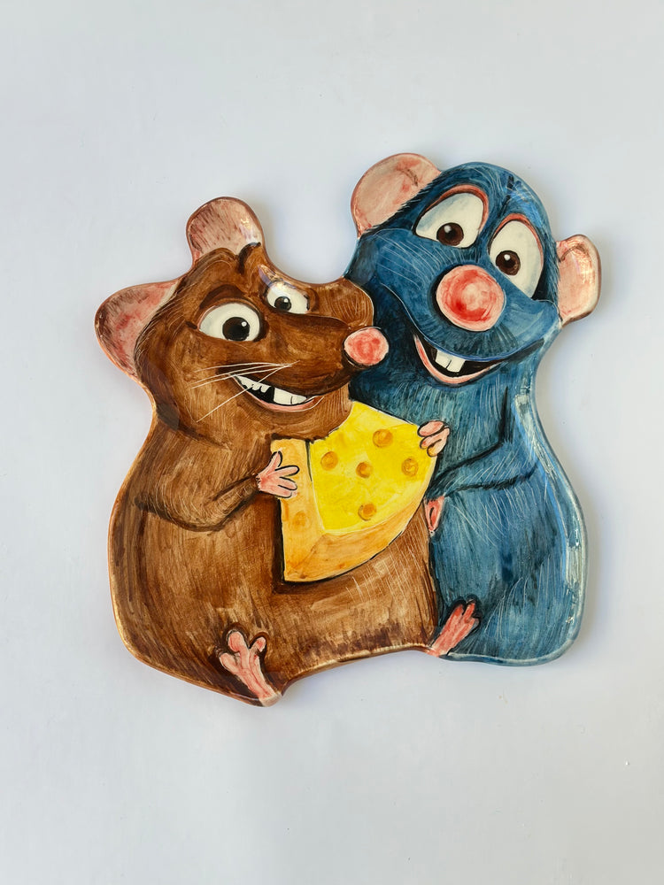 Little Chef and Emily handmade plate