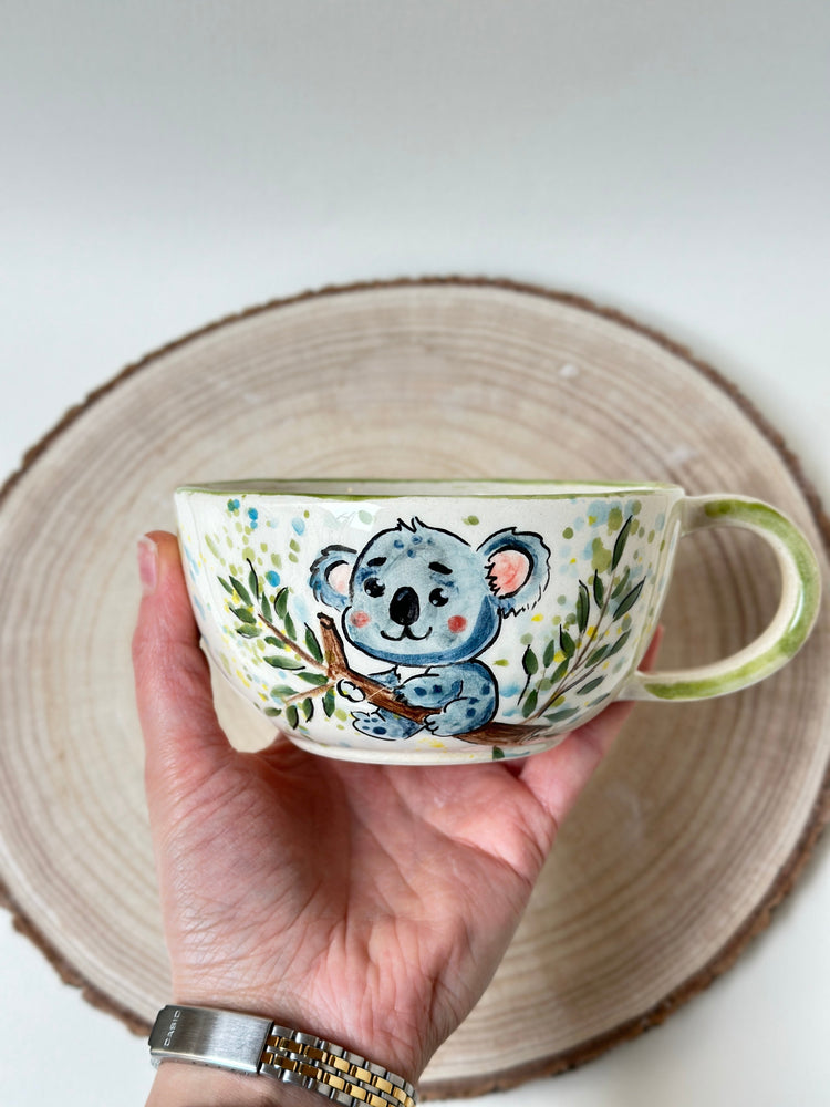 Koala handmade mug