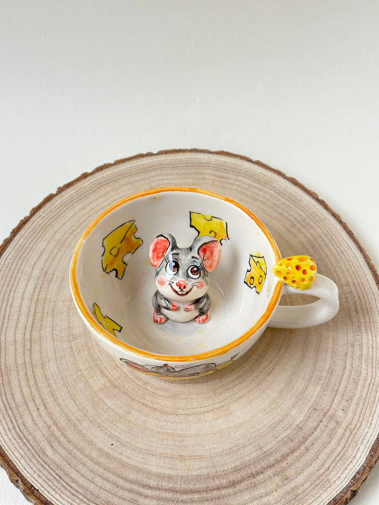 Mouse handmade mug