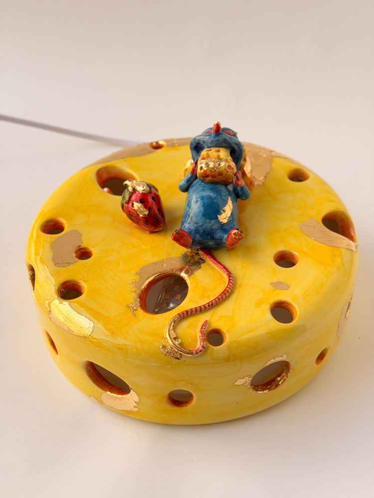 Little Chef handmade ceramic lamp