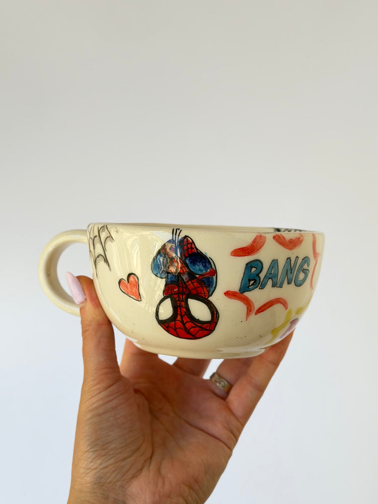 Spider handmade ceramic mug