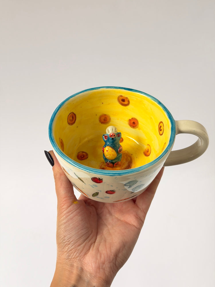 Little Chef handmade ceramic mug