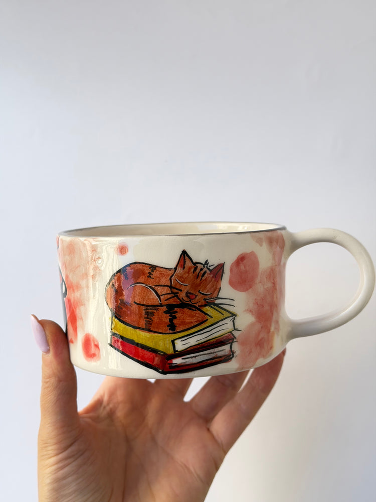 Handmade ceramic mug