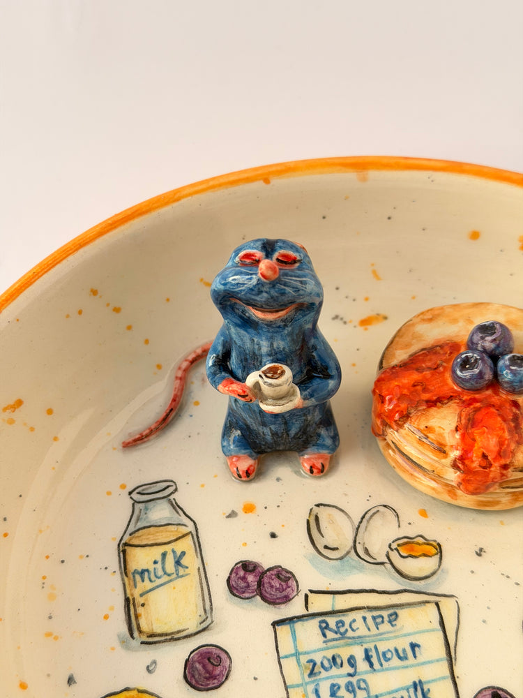 Little Chef handmade ceramic bowl
