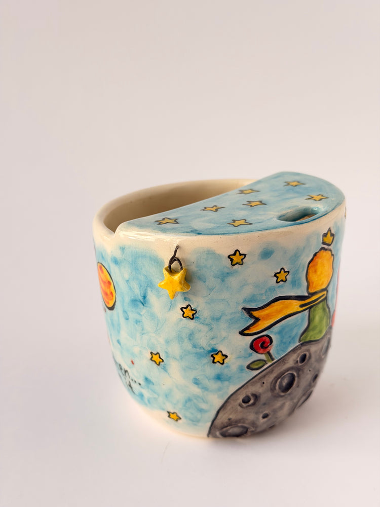Little Prince handmade ceramic mug