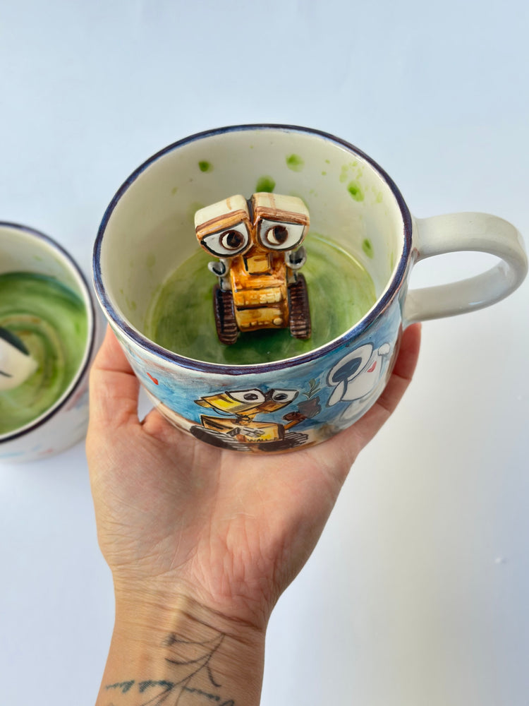 Couple handmade ceramic mugs
