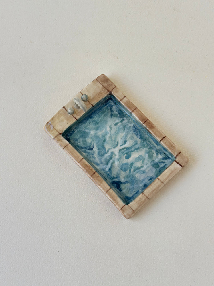 Handmade ashtray ceramic