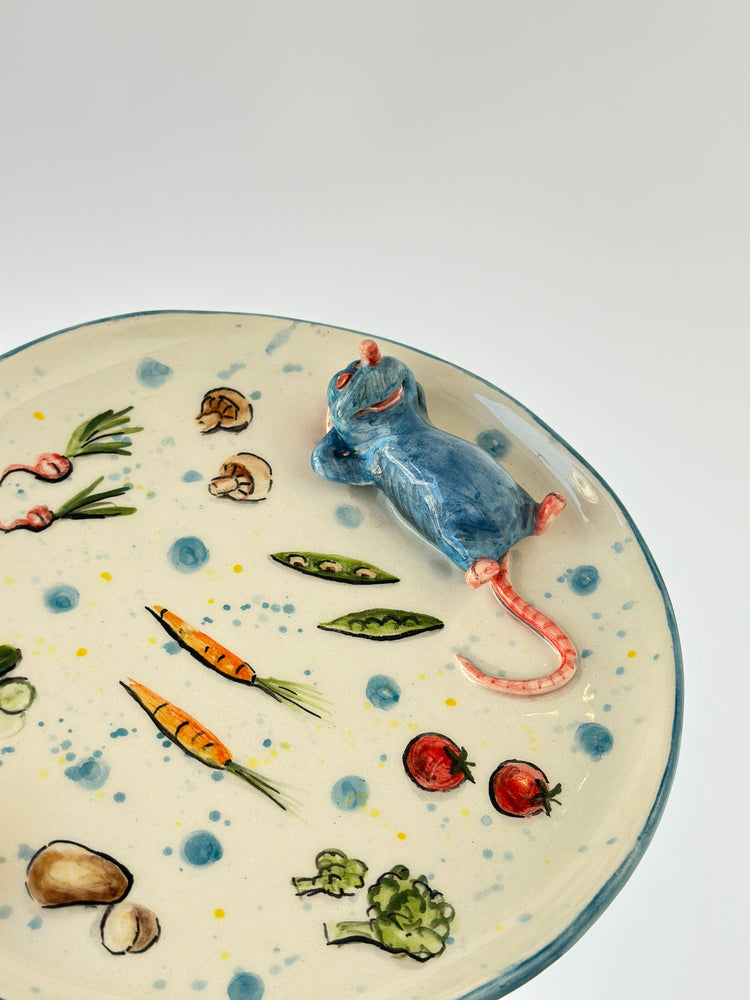 Little Chef handmade ceramic plate