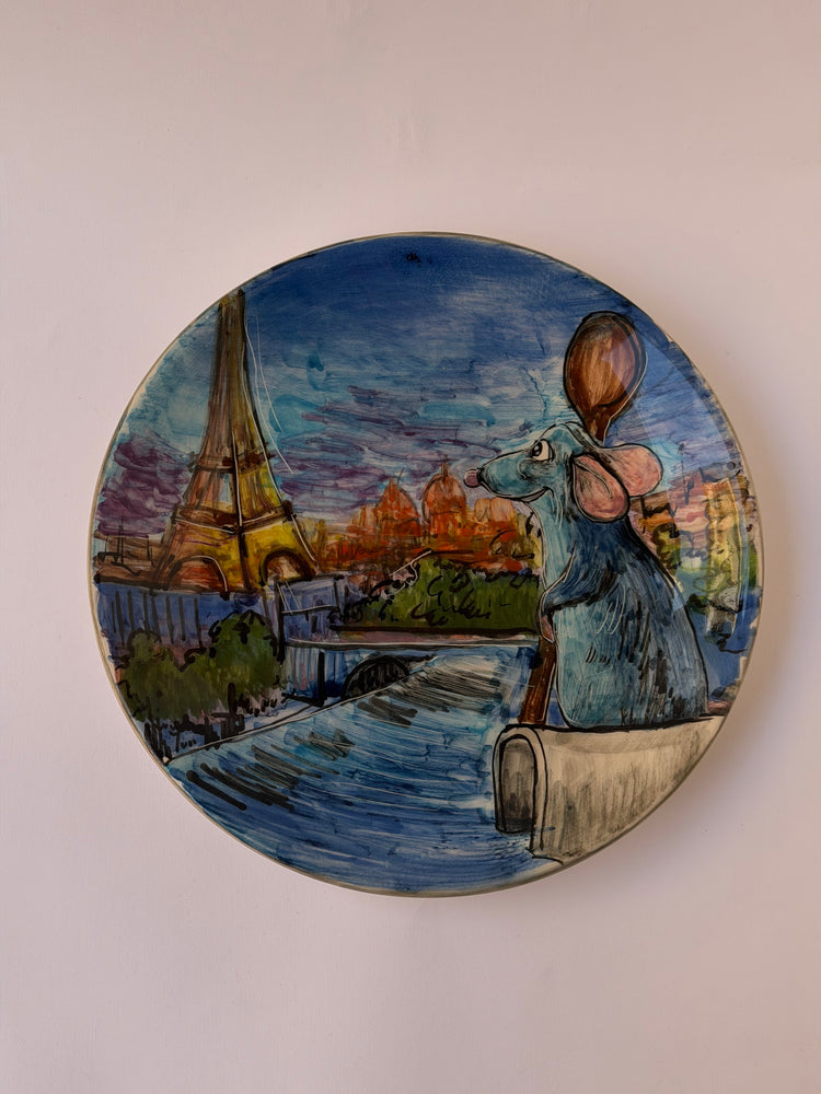 Little Chef handmade plate (23sm)