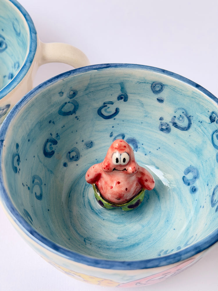 Friends handmade ceramic mugs