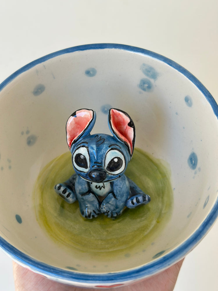 Stitch handmade mug