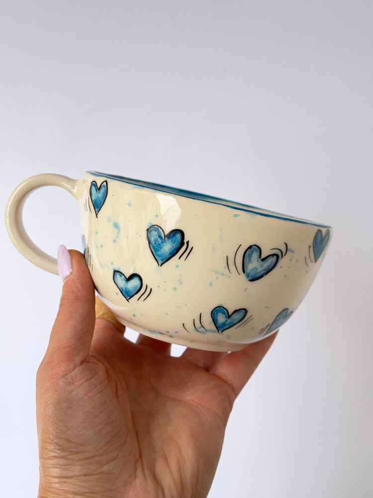 Penguin handmade ceramic mug