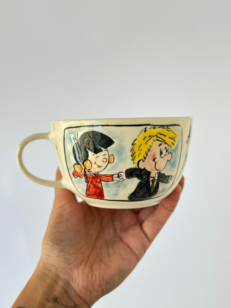 Handmade special mug lovely