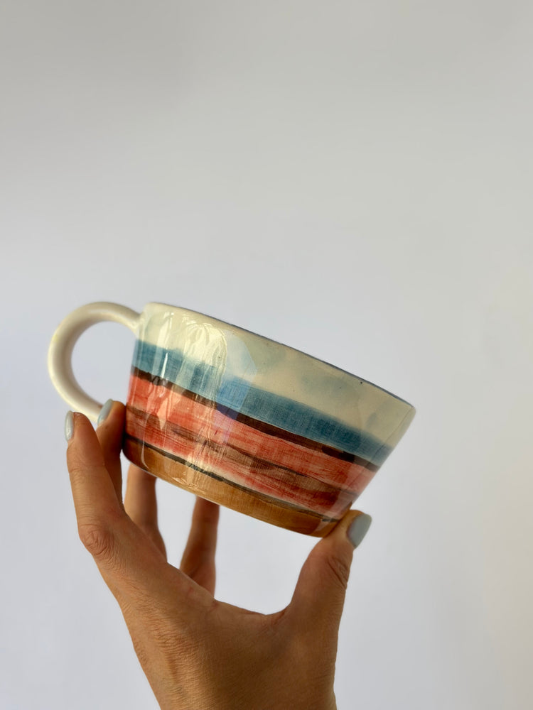 Handmade ceramic mug
