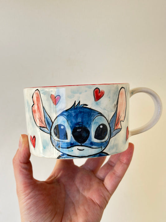 Handmade mug ceramic