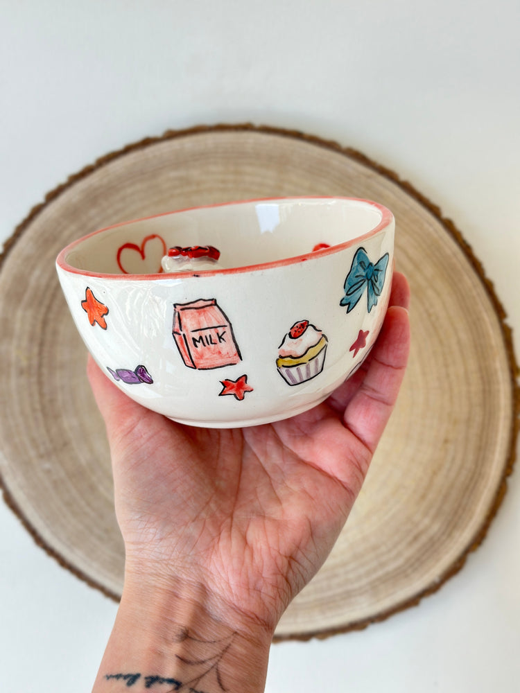 Sweet Cat  handmade mug