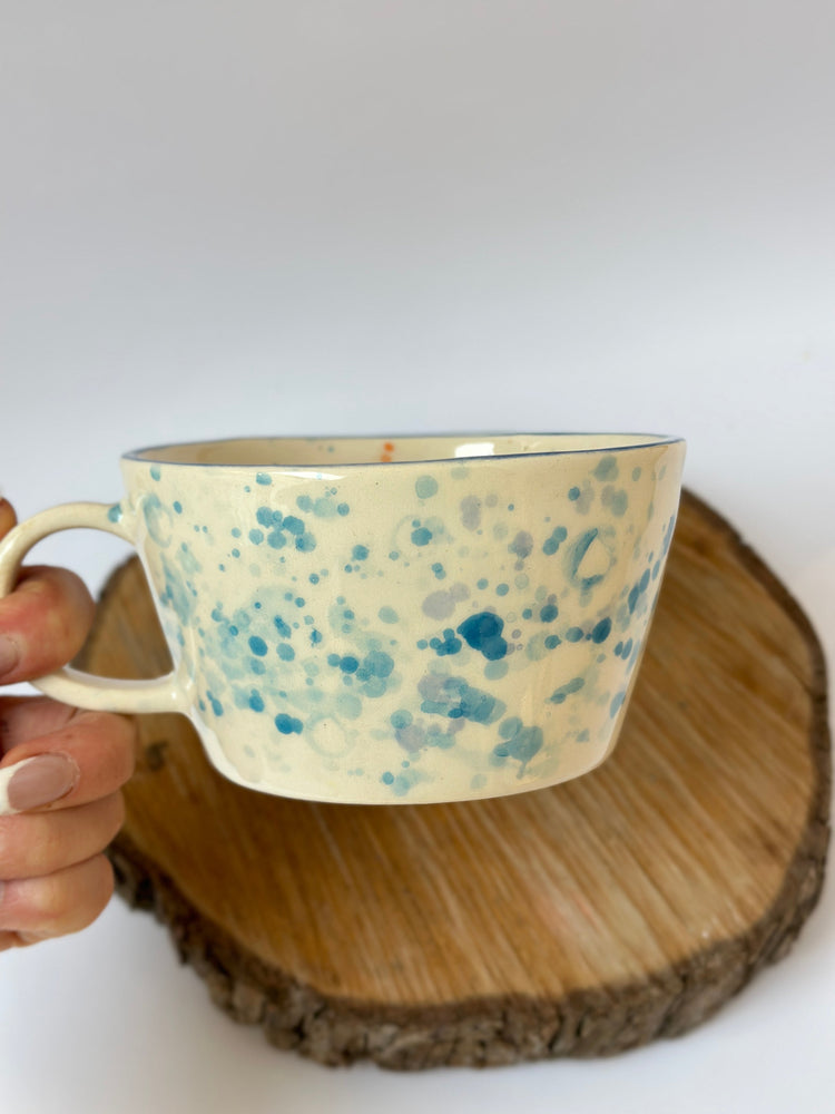 Frog handmade mug