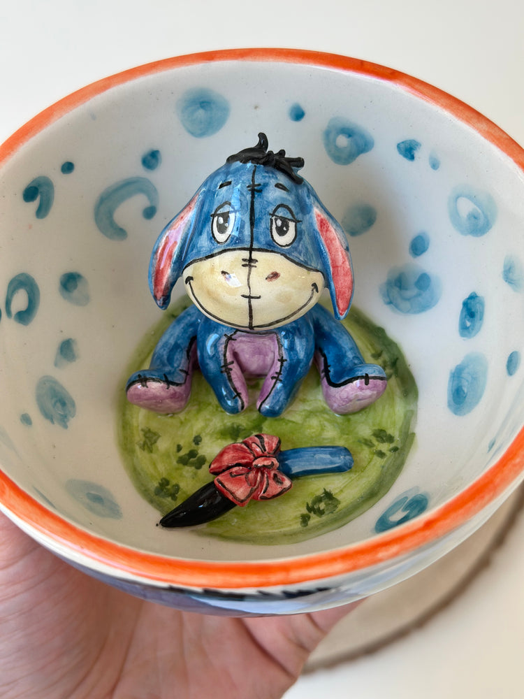Donkey handmade mug ceramic