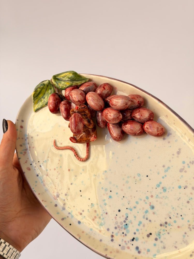 Emily handmade ceramic plate