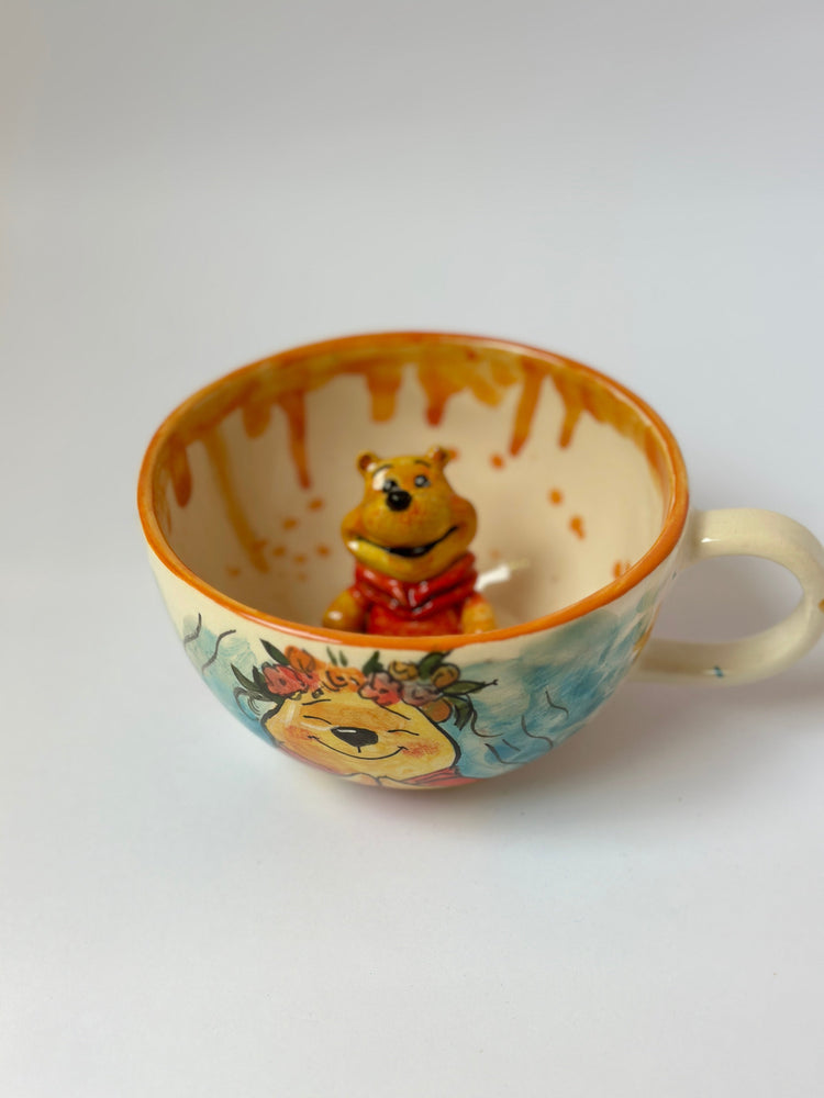 Winni The Pooh handmade mug