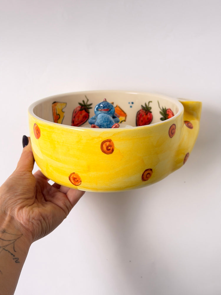 Little Chef handmade ceramic washing bowl