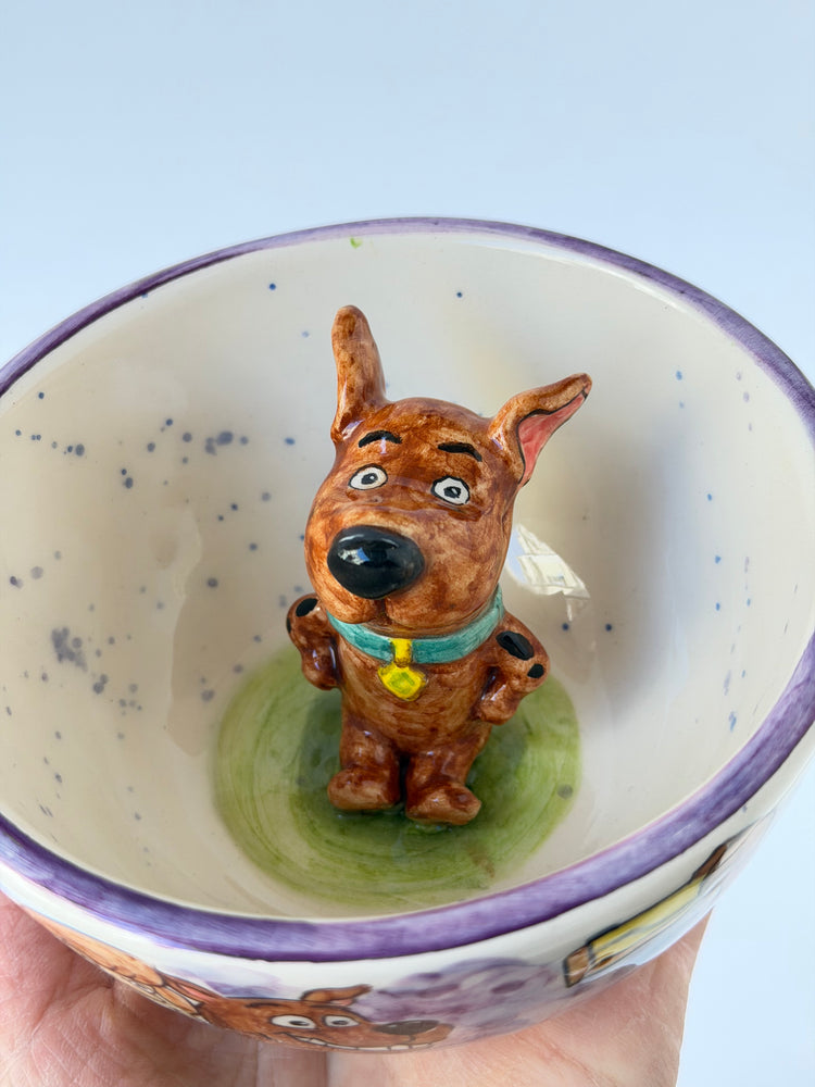 Dog handmade ceramic mug