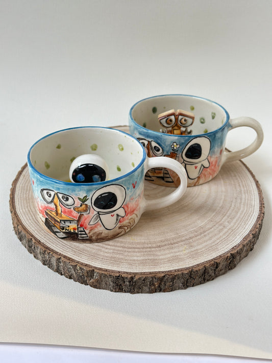 Couple handmade mugs