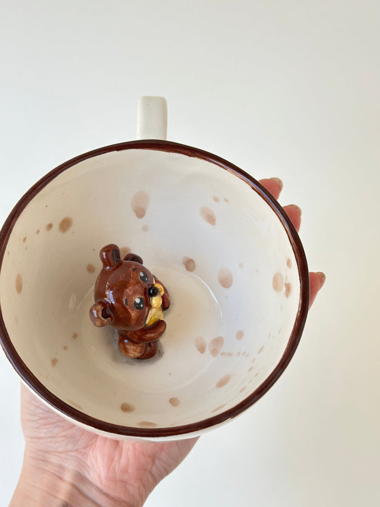 Beaver handmade mug