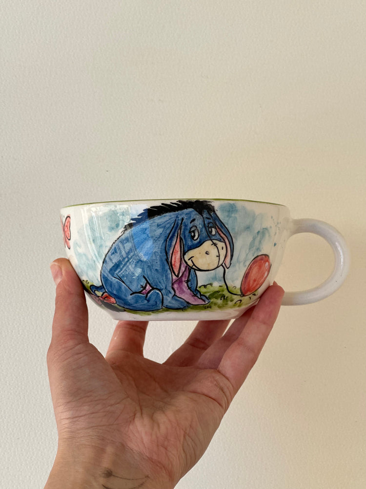 Donkey handmade mug