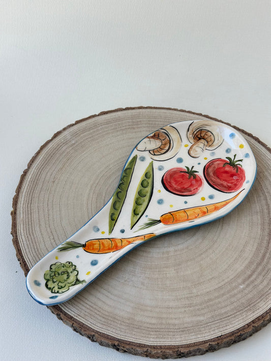 Handmade spoon holder