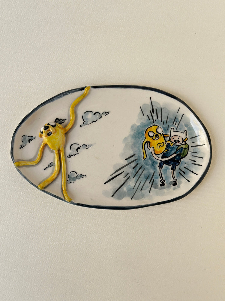 Adven handmade plate