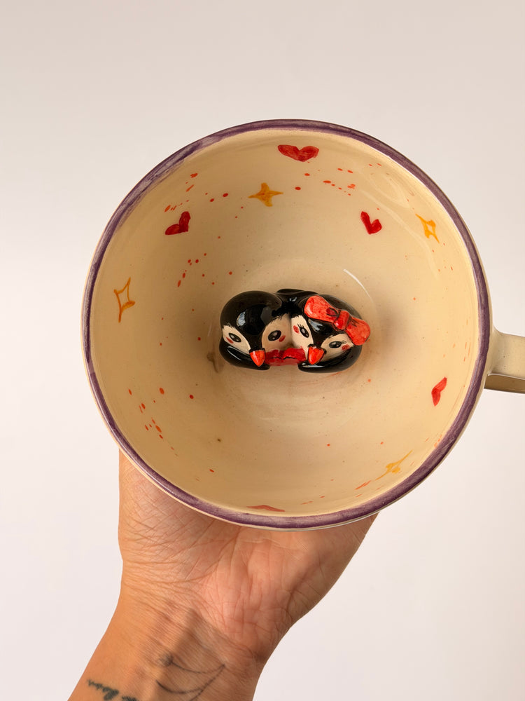 Penguin’s handmade ceramic mug