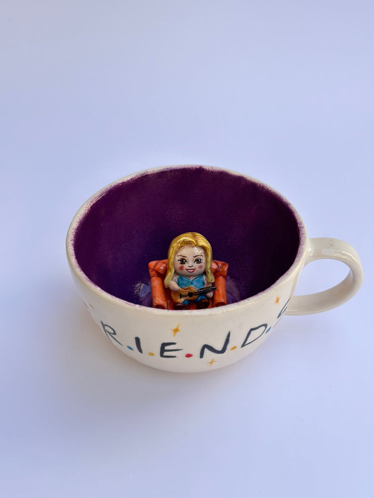 Friends “Phoebe” handmade mug