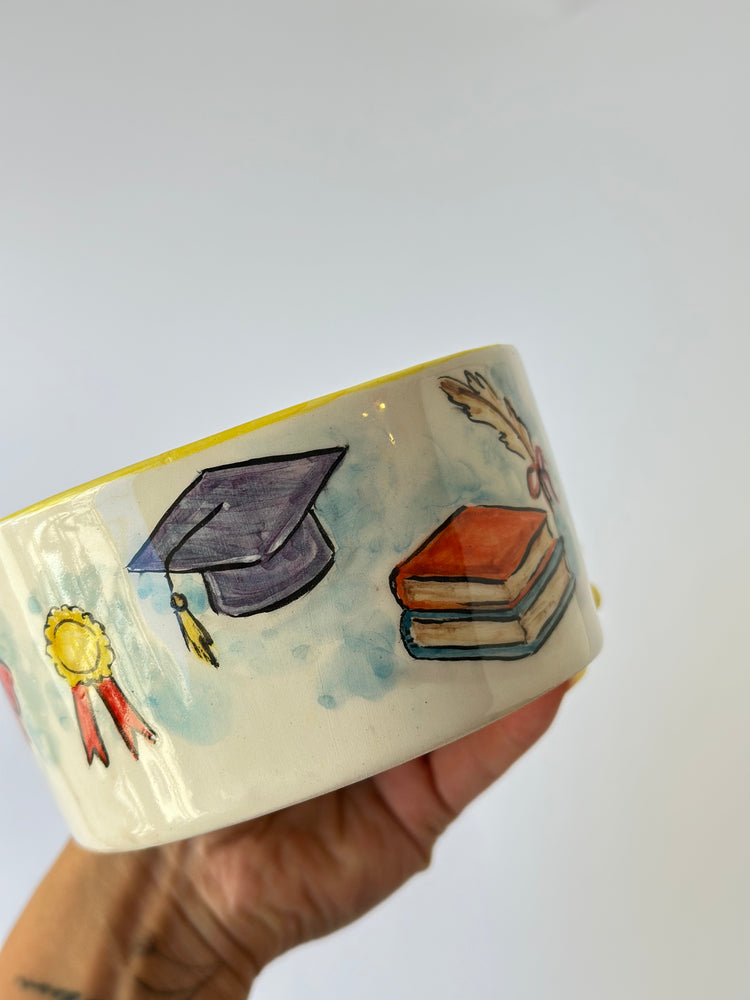 Graduate dwarves handmade mug