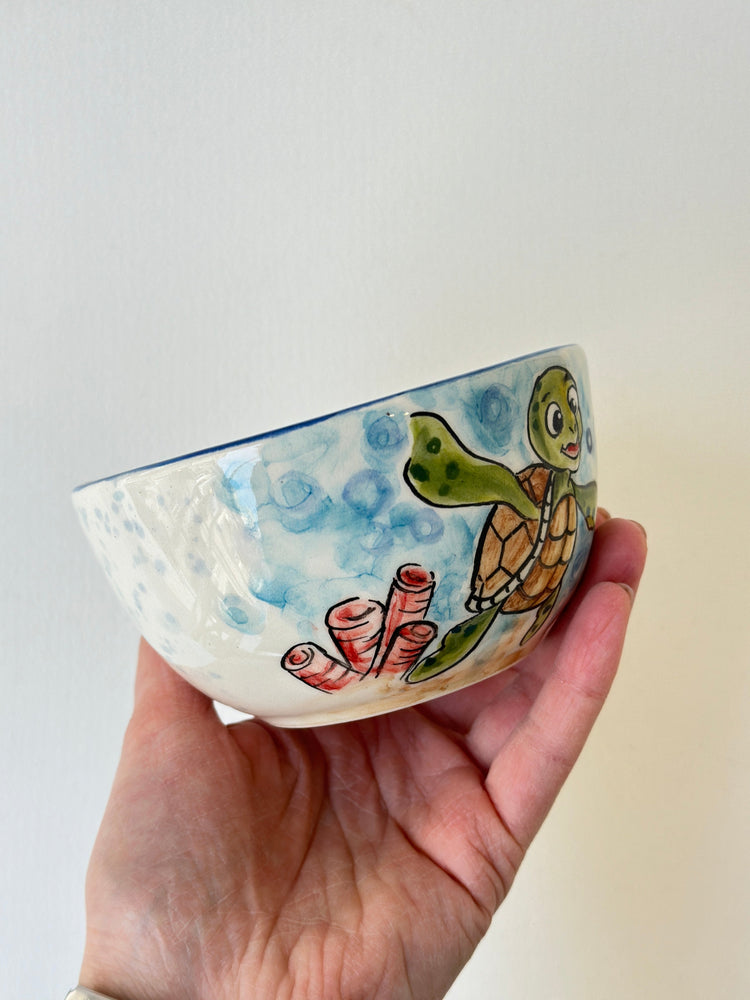 Sea Turtle handmade mug