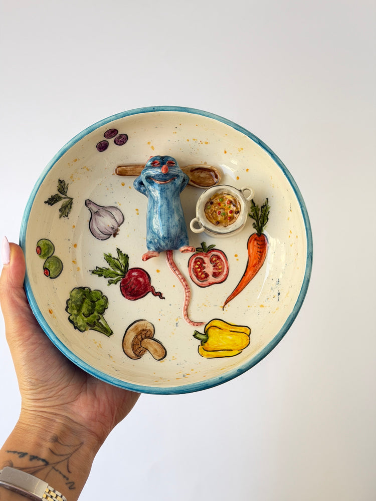 Little Chef handmade ceramic bowl