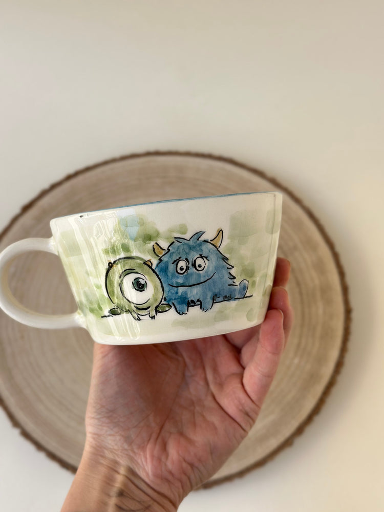 Monster handmade mug