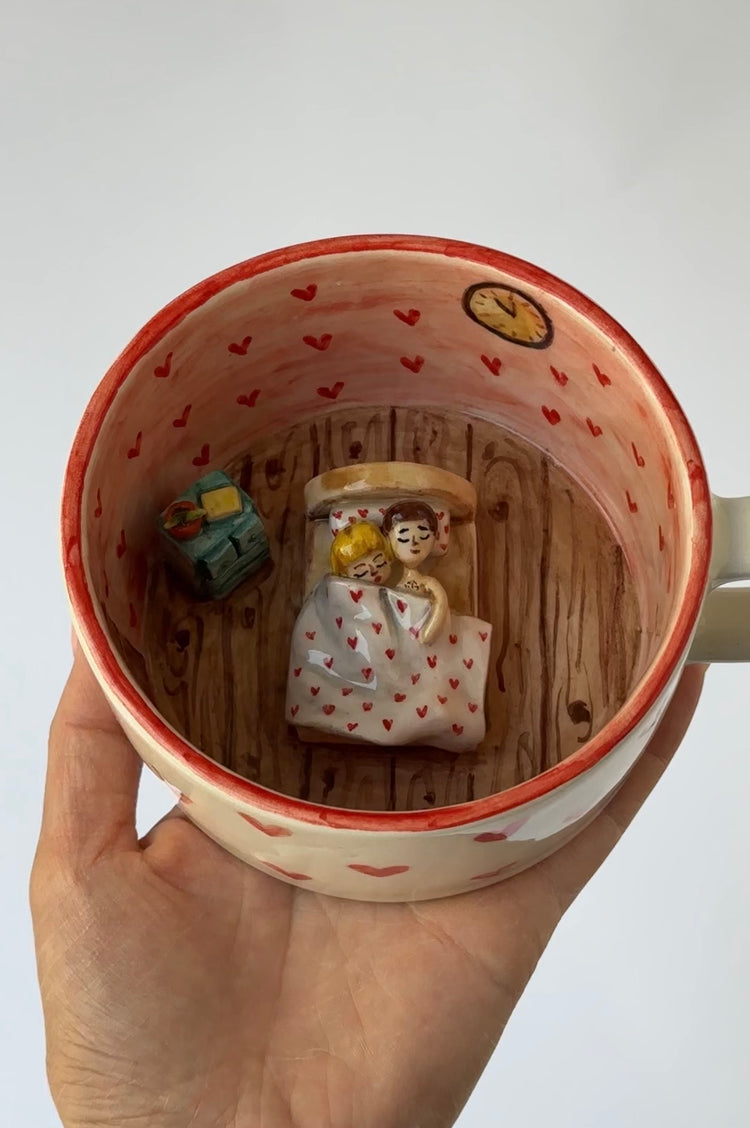 Handmade ceramic mug