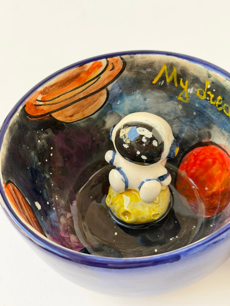Astronaut handmade ceramic mug