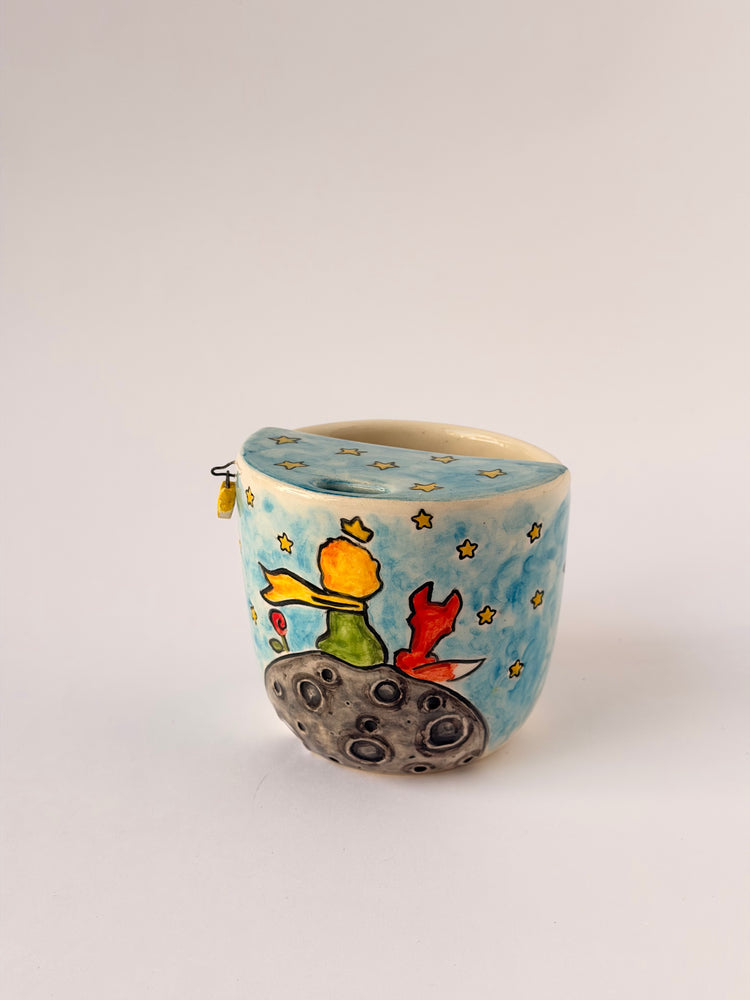 Little Prince handmade ceramic mug