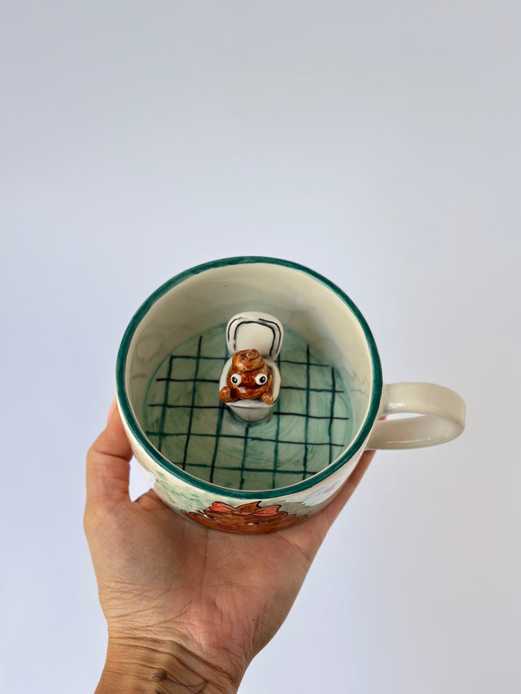 Handmade ceramic mug