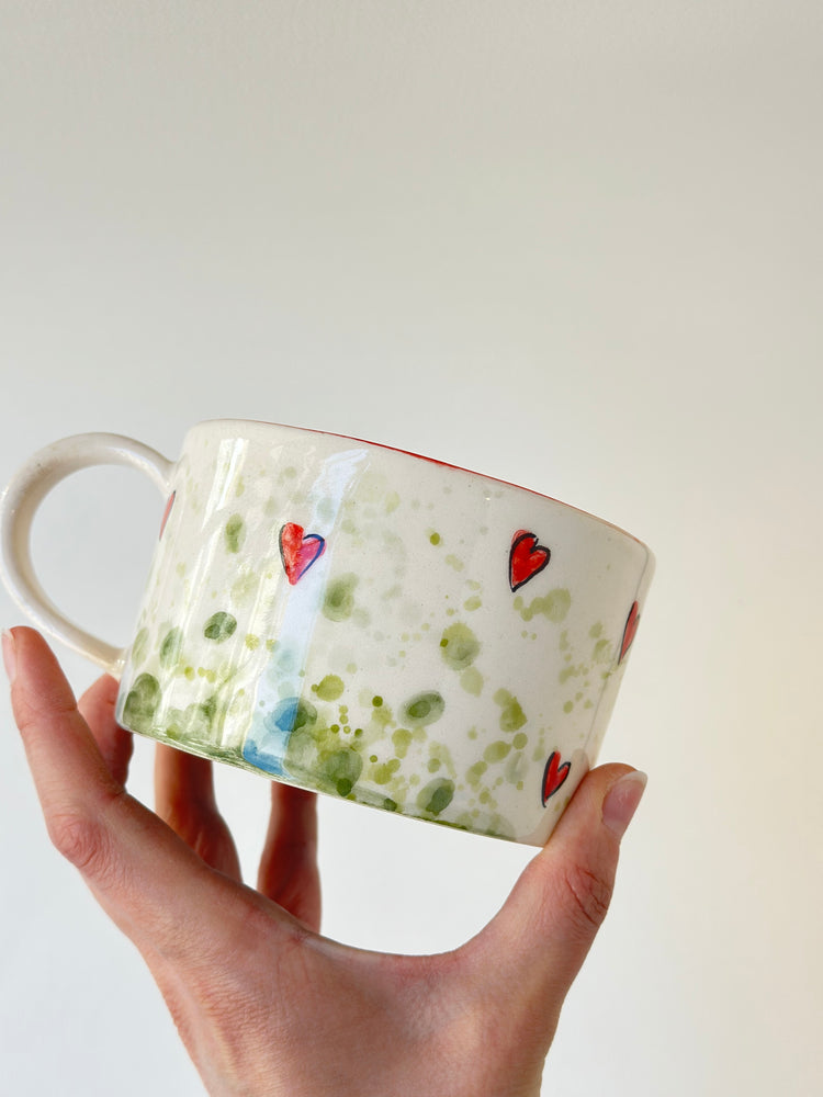 Handmade mug ceramic