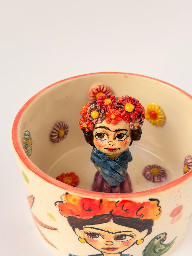 Frida handmade ceramic mug