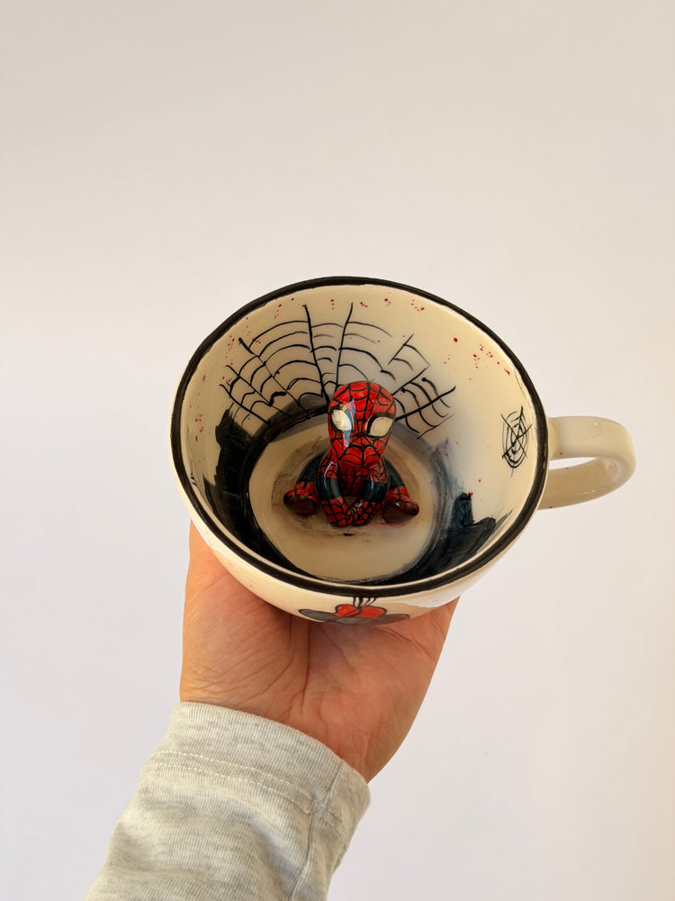 Spider handmade ceramic mug