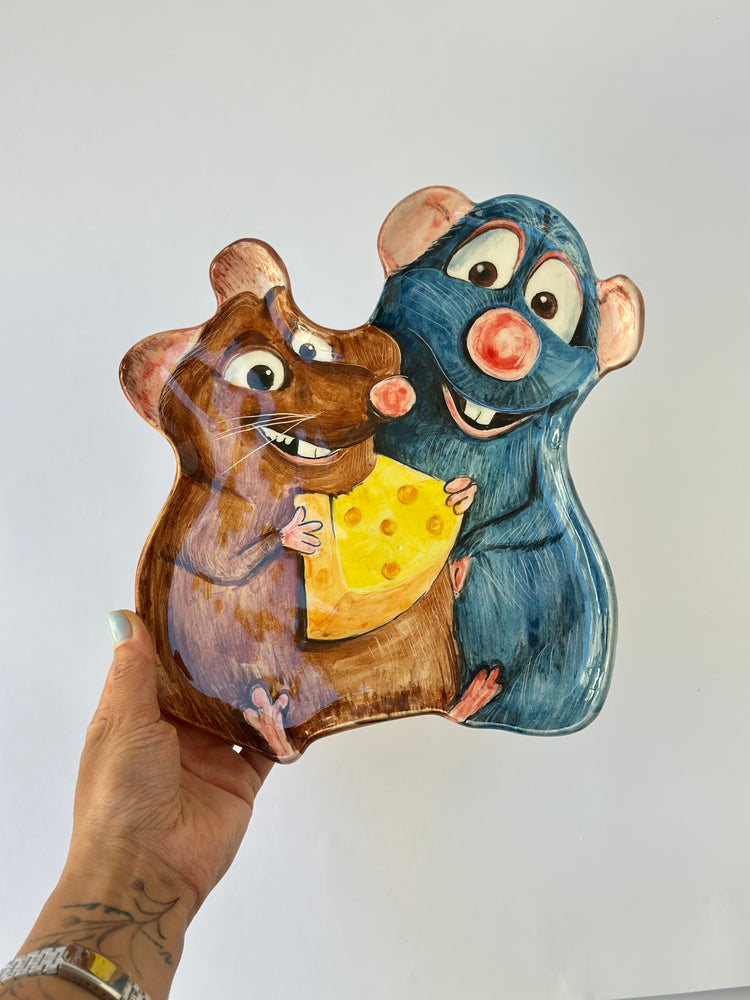 Little Chef and Emily handmade plate