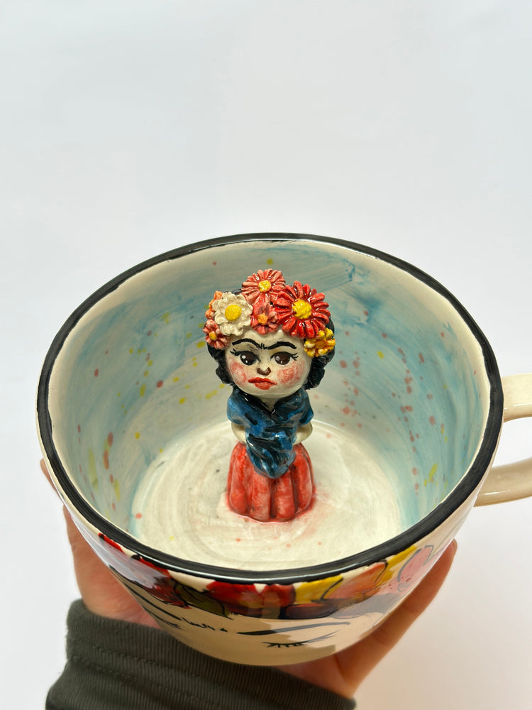 Frida handmade mug